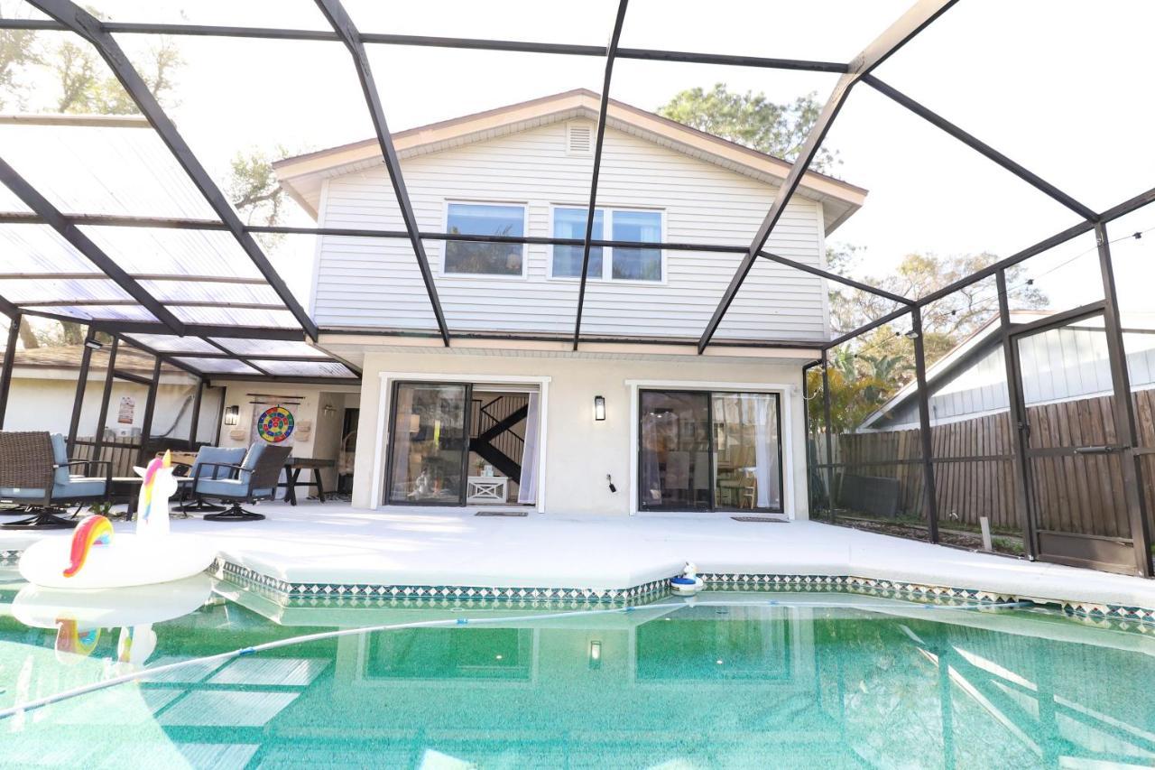 טאמפה Boho Oasis With Pool- Paradise For Work & Fun מראה חיצוני תמונה