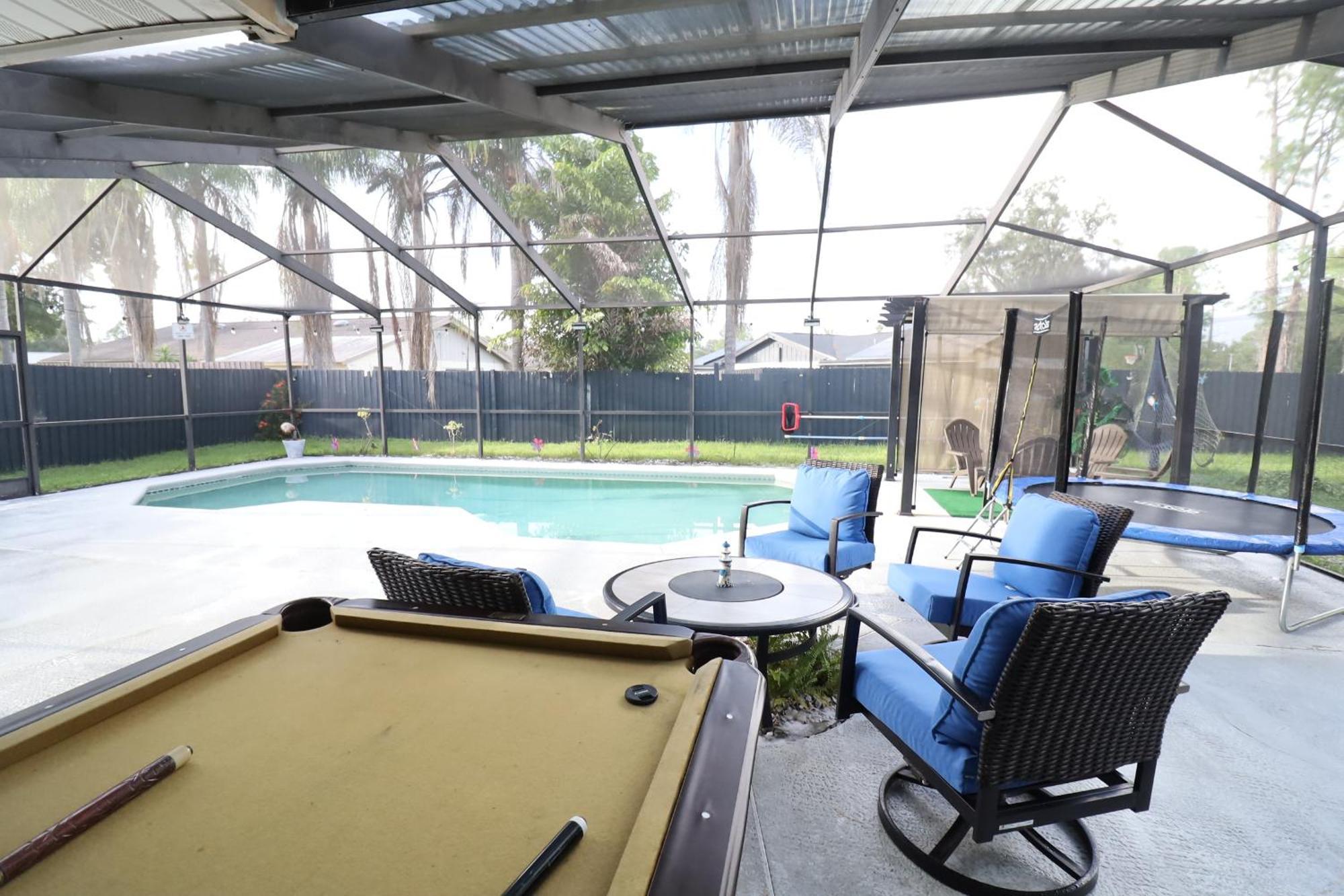 טאמפה Boho Oasis With Pool- Paradise For Work & Fun מראה חיצוני תמונה