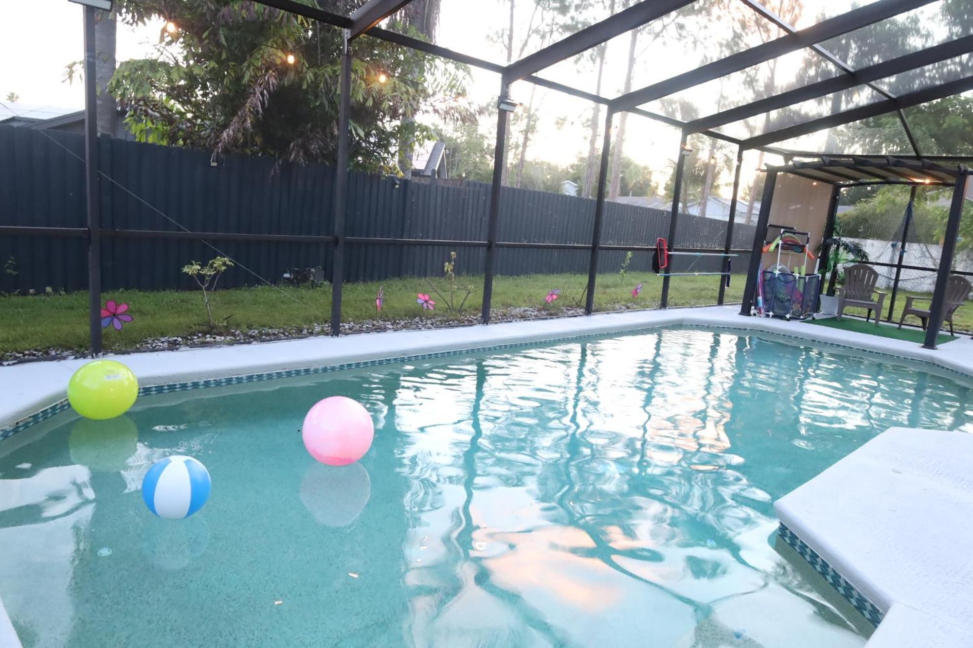 טאמפה Boho Oasis With Pool- Paradise For Work & Fun מראה חיצוני תמונה
